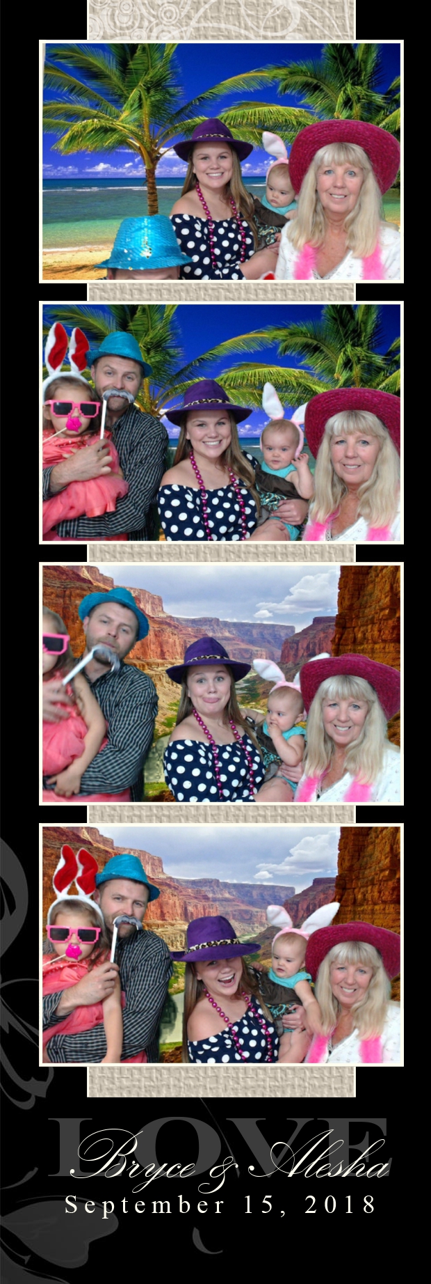 Alesha and Bryce's Wedding | View more photos from the event at gallery.photoboothbillings.com/u/PhotoBoothBillings/Alesha-and-Bryces-Wedding